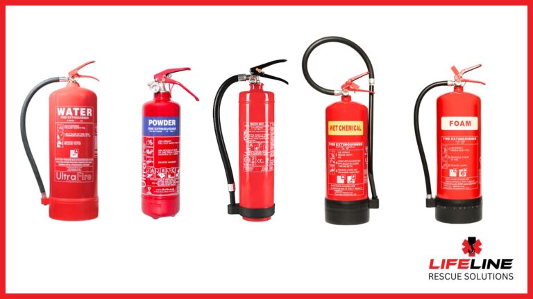 Read more about the article Types of Fire Extinguishers, When to Use Them, Maintenance & Best Practices