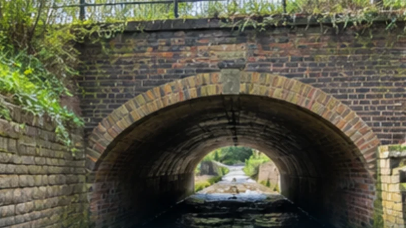 Ground movement inspection on a bridge